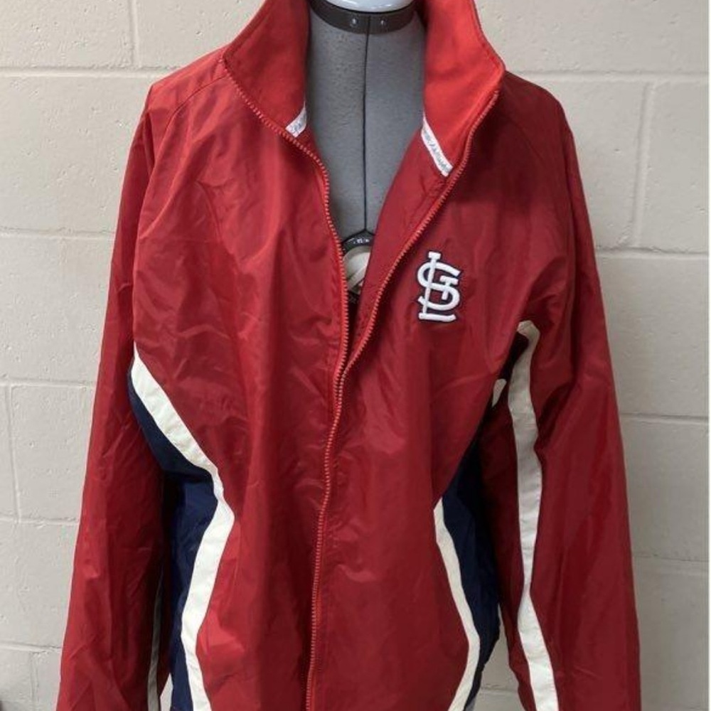 Vintage Majestic Cardinals Jacket Large